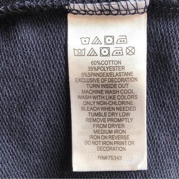 Tommy Bahama Long Sleeve Hoodie T-shirt Blue Red Size 2T - Picture 4 of 8